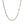 Sterling Silver Rhodium Plated Wheat Chain (2.60 mm)