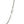 Sterling Silver Rhodium Plated Wheat Chain (2.60 mm)