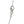 14k White Gold Oval Cable Link Chain (0.85 mm)