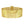 14K Yellow Gold Large Cobblestone Link Bracelet (22.90 mm)