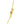 14k Yellow Gold Diamond-Cut Bead Chain (0.90 mm)
