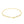 2.3mm 10k Yellow Gold Rolo Anklet