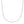 14k White Gold Light Gourmette Chain (2.20 mm)