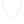 10k White Gold Wheat Chain 0.6mm