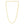 14K Yellow Gold Oval Snake Chain (3.30 mm)