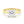 3 Carat Princess Lab Grown IGI G/VS1 Diamond Solitaire Ring in 10K Yellow Gold