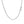 14k White Gold Rolo Chain (1.90 mm)
