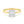 3 Carat Cushion Lab Grown IGI G/VS1 Diamond Solitaire Ring in 14K Yellow Gold