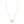 14K Two Tone Gold Interlocking Circle Necklace