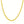 14k Yellow Gold Solid Diamond Cut Rope Chain (7.00 mm)