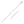 14k White Gold Round Cable Link Chain (1.50 mm)