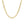 14k Two Tone Gold Pave Curb Chain (3.20 mm)