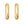 Sterling Silver Yellow Gold Plated Round Hoop Earrings