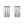 Sterling Silver Triple Row C Hoop Earrings