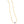 14K Yellow Gold Amethyst Mirrored Chain (2.20 mm)