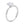 1 Carat Emerald Lab Grown IGI G/VS1 Diamond Solitaire Ring in 14K White Gold