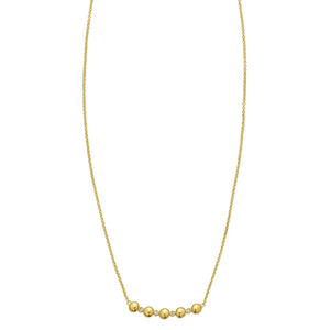 14K Yellow Gold Diamond Cut Rope Chain