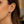 Sterling Silver Rhodium Plated Woven Style Polished Hoop Earrings(2x30mm)