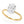 1 1/2 Carat Oval Lab Grown IGI G/VS1 Diamond Solitaire Ring in 14K Yellow Gold