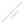Sterling Silver Rhodium Plated Paperclip Chain (2.50 mm)
