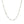 Sterling Silver Rhodium Plated Paperclip Chain (2.50 mm)
