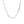 Sterling Silver Rhodium Plated Paperclip Chain (2.50 mm)