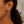 Sterling Silver Rhodium Plated Thin Large Polished Hoop Earrings (2x40mm)