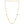 14K Yellow Gold Multi Gemstone Curb Chain Necklace