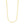14k Yellow Gold Cable Chain Style Polished Necklace