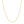 18k Yellow Gold Round Cable Link Chain (1.50 mm)