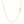 18k Yellow Gold Round Cable Link Chain (1.50 mm)