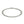 Rhodium Plated Sterling Silver Curb Style Bracelet (7.20 mm)