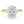 3 Carat Oval Lab Grown IGI G/VS1 Diamond Solitaire Ring in 14K Yellow Gold