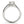 14k White Gold Double Prong Set Solitaire Diamond Engagement Ring (1 cttw)