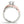 14k White And Rose Gold Bypass Diamond Engagement Ring (1 1/4 cttw)