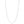 Sterling Silver Rhodium Plated Oval Snake Chain (3.30 mm)