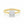 1 Carat Cushion Lab Grown IGI G/VS1 Diamond Solitaire Ring in 14K Yellow Gold