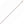 14k White Gold Machine Rope Chain (1.10 mm)
