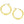 10k Yellow Gold Diamond Cut Hoop Earrings (3x25mm)