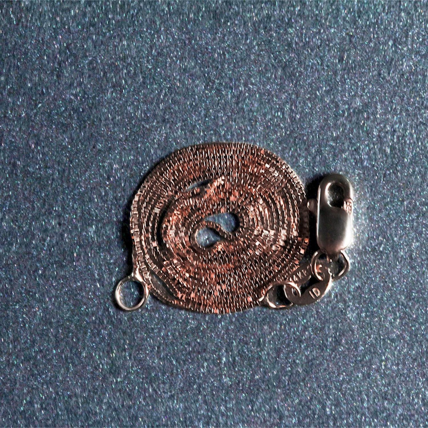 14k Rose Gold Classic Box Chain (0.45 mm)