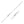Double Extendable Cable Chain in 14k White Gold (1.40 mm)