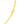 14K Yellow Gold Polished Diamond Motif Chain (3.00 mm)