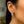 Sterling Silver Flat Style Oval Hoop Earrings with Rhodium Plating(4x14mm)