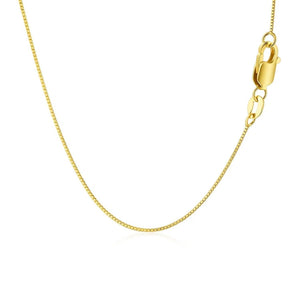 14k Yellow Gold Classic Box Chain (0.45 mm)