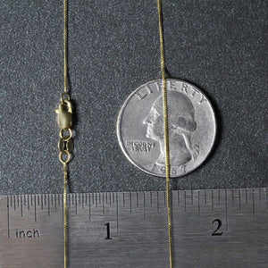 14k Yellow Gold Classic Box Chain (0.45 mm)