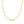 Sterling Silver Yellow Gold Plated Imperial Herringbone Chain (2.70 mm)