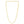 Sterling Silver Yellow Gold Plated Oval Snake Chain (3.30 mm)