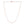 Double Extendable Diamond Cut Cable Chain in Rose Gold (0.87 mm)