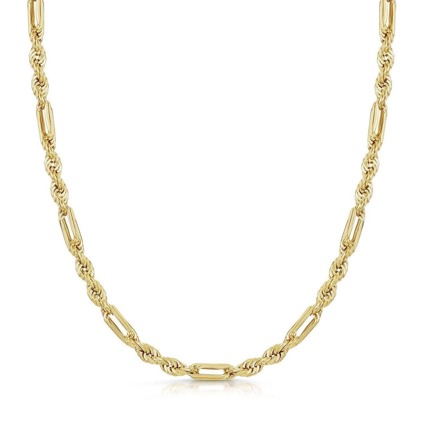 14k Yellow Gold Figa Rope Chain (3.00 mm)