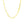 14K Yellow Gold Paperclip Chain (2.50 mm)